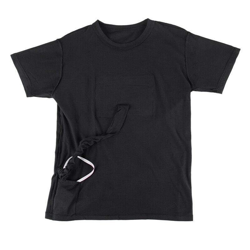 Men Sound Activated Led T-Shirt Light Up Flashing Rock Disco Equalizer Shor Z9J8