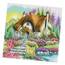 1 Set Cross Stitch Starter Kit, Full Range of Embroidery Starter Kit with House