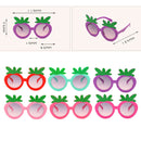 Kids Sunglasses Cute Strawberry Sunglasses Flower Shaped 6 Pieces