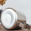 Stainless Frothing Pitcher Pull Flower Cup Milk Frother with Scale (350ML)