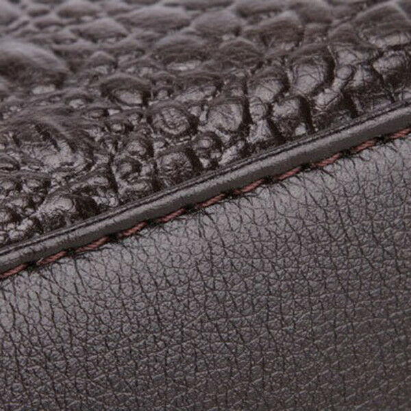 New Men's Alligator Pattern Flap Shoulder Bags For Men Messenger Bag Busine D6E8