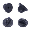 200x Rubber Pin Backs Holder Clutch Badge Lapel Pin Tie Tacks Jewelry Making