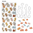 Animals Metal Cutting Dies Stencil Scrapbooking Stamp Embossing Paper Cards