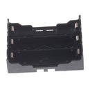 1pc Black Plastic 3 x 3.7V 18650 Batteries 6 Pin Battery Holder Case BX