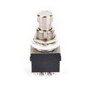 9-pin 3PDT Guitar Effects Pedal Box Stomp Foot Metal Switch True Bypass black Bj