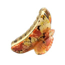 Women Flower Shower Hair Claw Clips Grip Clamp Clasp Ponytail Holder Makeup
