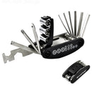 CoolChange 16 in 1 Multi-function Bicycle Cycle Bike Cycling Repairing Tool D9L6