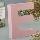 2Pieces Letter L E Floating Wooden Marquee Letter Number Decor Ornament