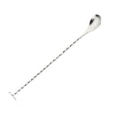 Twisted Mixing Spoon 27.5cm 11 Inch Mixing Spoon, Long Cocktail Spoon, Bar  U8O3