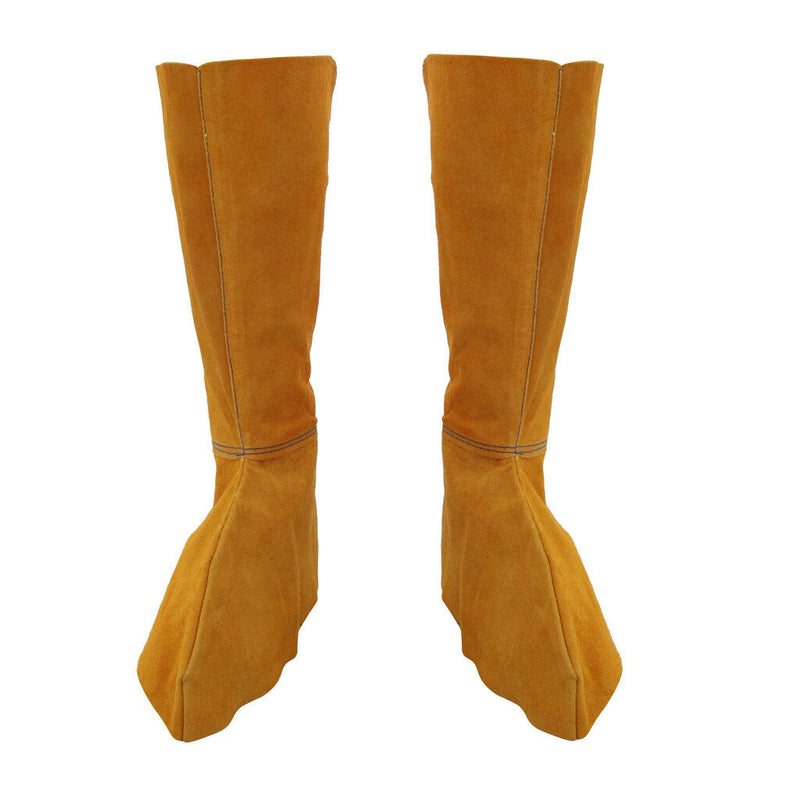 Leather Welders / Blacksmiths Apron Leather Heat-Resistant Welding Spats