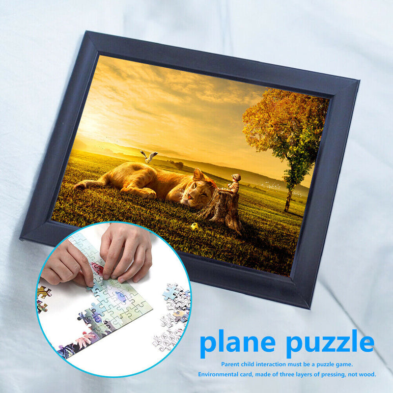 1000pcs Lion and Boy Puzzles Assemble Picture Jigsaw for Kids Birthday Gift