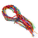 9 x Hippie Style Colorful Braided Friendship Bracelets Thread Wrist Ankle B