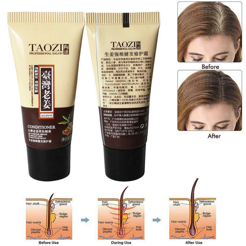 Ginger Hair Care Powerful Nourish Hair Hair Treatment Preventing Hair Loss