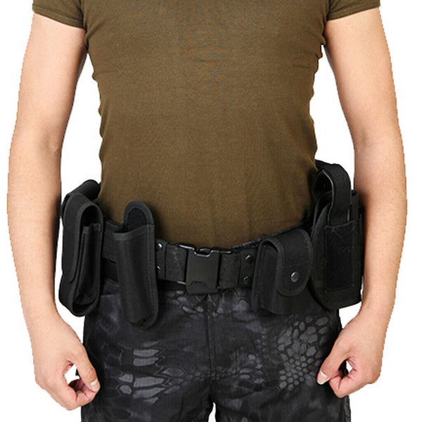 Sports Belt Pouch Security Police Guard Kit With