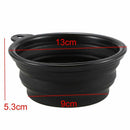 Bowl, Dog Cat Silicone Pet Food Travel Foldable Vibrating Bowl Water Dish ( N5I2