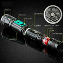 400000LM Led Strong Light Flashlight Mulfuntion XML-T6 Charging USB Torch L X3F1