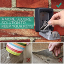4 Digit Outdoor High Security Wall Mounted Key Safe Box Code Secure Lock-Stora3C