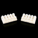 10x ZQ-1 Quick-connect Terminal LED Terminal 6A Push Wire Connection Splitter JR