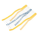 100pcs 1/4w Watt 10K ohm 10Kohm Metal Film Resistor 0.25W 100000R 1% BX