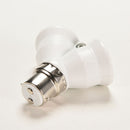 B22 to 2 E27 Extend LED Light Bulb Lamp Base Holder Adapter Screw Converter FT