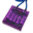 Digital Display Fuel Saver Grounding Voltage Regulator Stabilizer (Purple) A