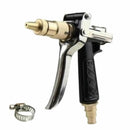 High Pressure Water Spray Gun Brass Nozzle Garden Hose Pipe Lawn Car Wash Set
