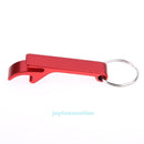 Aluminum Alloy Beer Bottle Opener Keychains Can Opener Keyring Claw Bar Tool