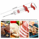 Chicken Flavour Sauce Cooking Syringe Needle Meat Marinade Turkey Injector Z6L6