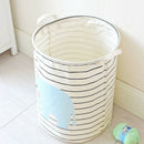 Fabric Laundry Basket Waterproof Basket for Toys Baby Dirty Clothes Baskets