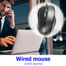 3 Buttons Optical Scrolls Wired Mouse USB Mice For PC Laptop Desktops Smart TV