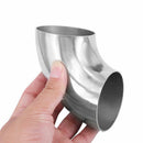 60mm OD Stainless Steel Car Exhaust Weld 90Degree Bend Elbow Pipe  WZN NRI