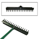 Personal Golf Bunker Rake Head Sand Pitch Garden Leaves Landscape Raking Tools