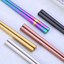 Stainless Steel Chopsticks Series-Reusable Multicolor Lightweight 304 Stain