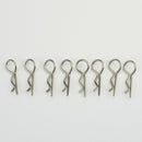 8PCS Metal Body Pins Clips for WLtoys 124018 124019 RC Car Crawler Accessory
