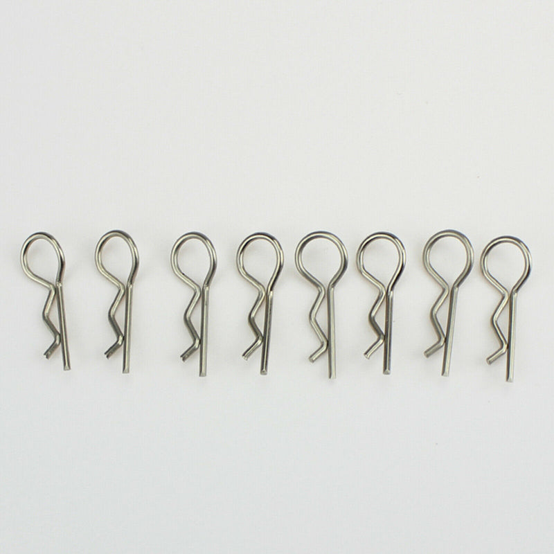 8PCS Metal Body Pins Clips for WLtoys 124018 124019 RC Car Crawler Accessory