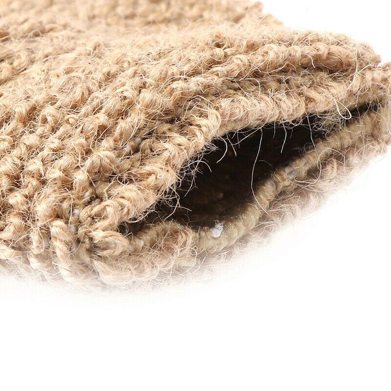 100% Natural Exfoliating Scrubber Jute Hemp Back Bath and Shower Clean BodyS Hn