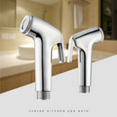 Toilet Bidet Tap Set Handheld Shower Head Water Sprayer Bathroom Seat Nozzl