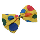 clown bow tie fancy dress dot multi color
