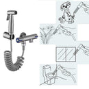 Bathroom Stainless Steel TOILET Bidet Faucet Jet Set Sprayer shower Su Y3I5 G8O4