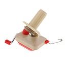 Bobbin Yarn Winder Table Clasp, Hand Operated Wool Fiber String Winder Holder