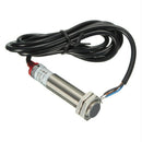 LED 4 Digital Tachometer RPM Speed Meter Red + NPN Hall Proximity Switch Se