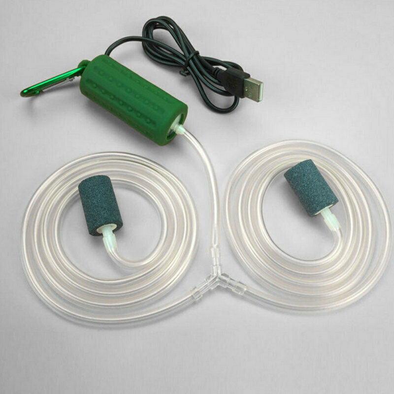Mini USB Ultra-Silent Aquarium Air Pump Fish Tank Increasing Oxygen Pump  KNA