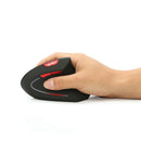 Hxsj Wireless Mouse Optical 2.4G Mouse Ergonomics 800/1600/2400Dpi Wrist Tr