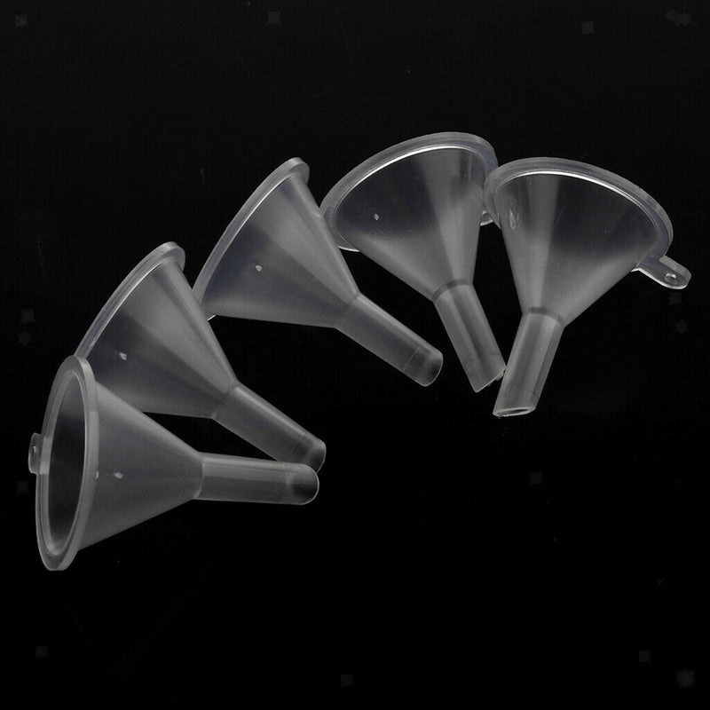 5 Bottles Mascara Container Tubes Vials Refillable & Funnels Portable 4ml