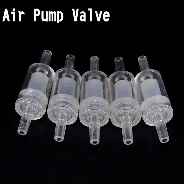 5pcs Aquarium Fish Tank Plastic Non Return Check Valve One Way Air Pumps Filt TE