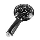 LED Rain Shower Head Handheld Bathroom Water Temperature Sensor 3 Color Chan