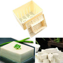 Tofu Maker Press Mold Kit + Cheese Cloth DIY Soy Pressing Mould Kitchen Tool Set