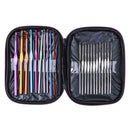 70pcs Crochet Hooks Needles Kit Handmade Craft Knitting Needlework Tool Set