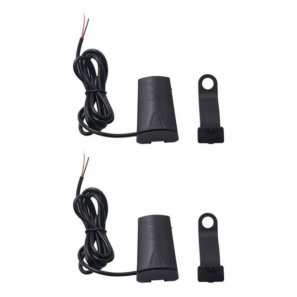 2PCS Motorcycle Rearview Mirror Waterproof Mobile Phone Charger USB Ind NGG
