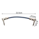 20cm Guitar Pedal Patch Cable Guitar Pedal Effects Cable Wire Cord _7 BX